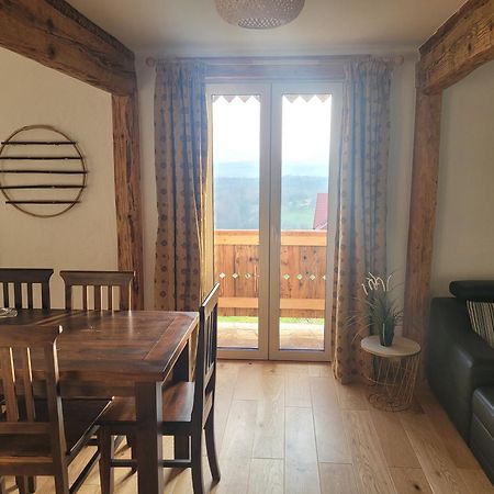 Fantastic View Vineyard Beskid Mountains Gruszow  Habitación foto